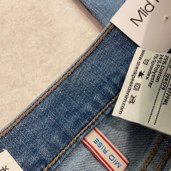 NWT Sneak Peak mid rise ankle jeans size 7/28 - Picture 3 of 15